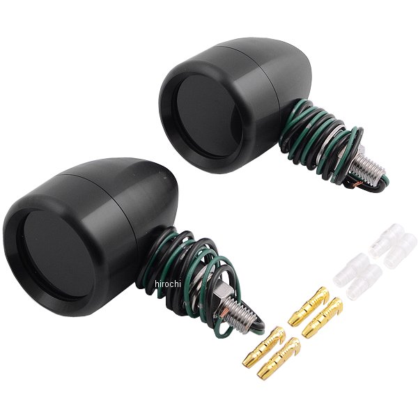 201502-BA ポッシュ POSH ニュースクール ウインカー M8 アルミ 黒/スモーク