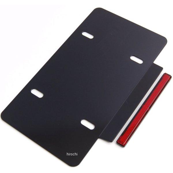 201547 ポッシュ POSH ナンバープレートホルダータイプ2 中型/大型バイク用 黒