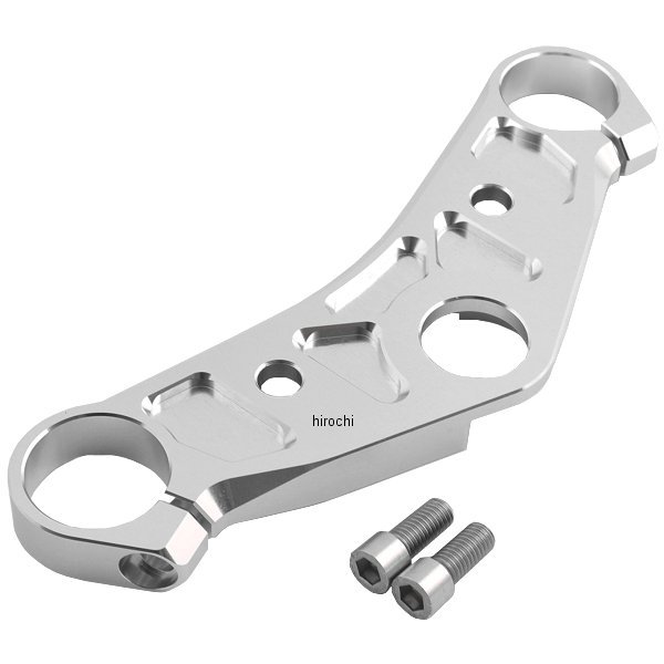 201581-03 シフトアップ ビレットトップブリッジ単体 シルバー APE50/100