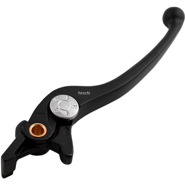 202-329R キジマ レバー 右側 187mm ブラック カワサキ用 13236-0024