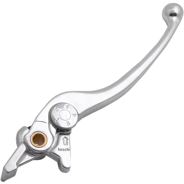 202-329SR キジマ ヤマハ用 右レバー 187mm シルバー