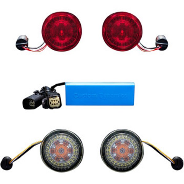 2020-1575 PB-SS-KIT1 カスタム ダイナミクス LEDウインカー BCM 10年-13年 FLHX