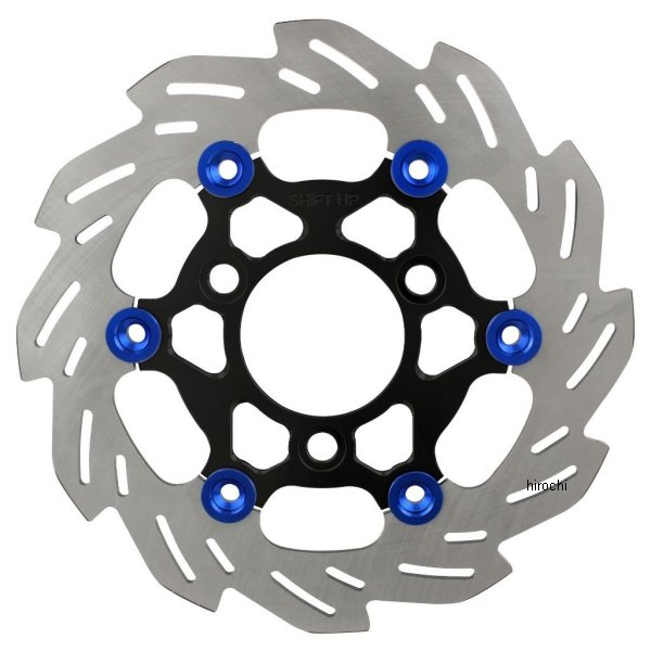 202051-36 シフトアップ ウェーブフローティングディスクローター XR50、XR100 黒/青