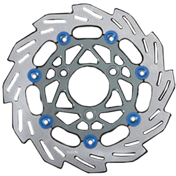 202051-39 シフトアップ ウェーブフローティングディスクローター ホンダ 200mm スモークガンメタ/青