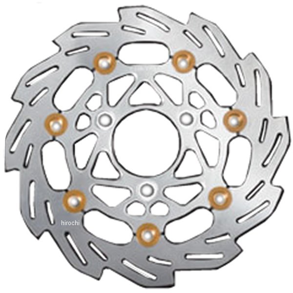 202054-33 シフトアップ ウェーブフローティングディスクローター ホンダ 200mm シルバー/ゴールド