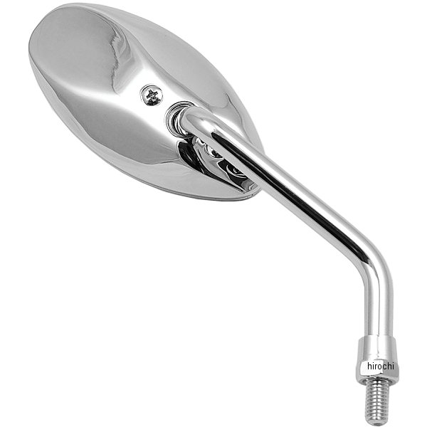 203-8001 キジマ ミラー ミニスレンダー メッキ 8mm 右