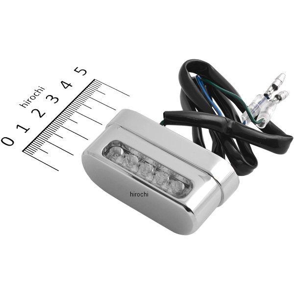 2030-0579 DRAG LEDナンバー灯 クローム