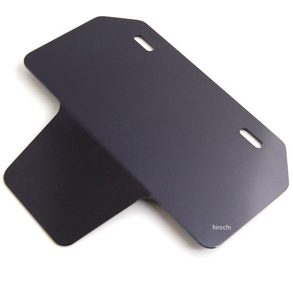 203042 ポッシュ POSH 山型ナンバープレートホルダー 三角ステッカー付き 50cc-125cc用 黒