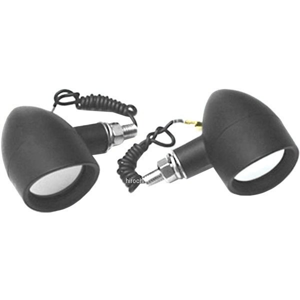 203401-BK ポッシュ POSH ブリムタイプ ウインカー M8 マットブラック/クリア