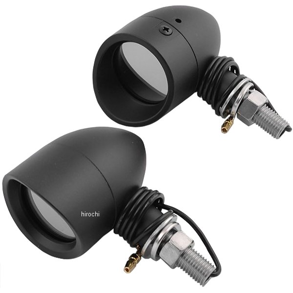 203413-BK ポッシュ POSH ブリムタイプ ウインカー マットブラック/ミラー M10