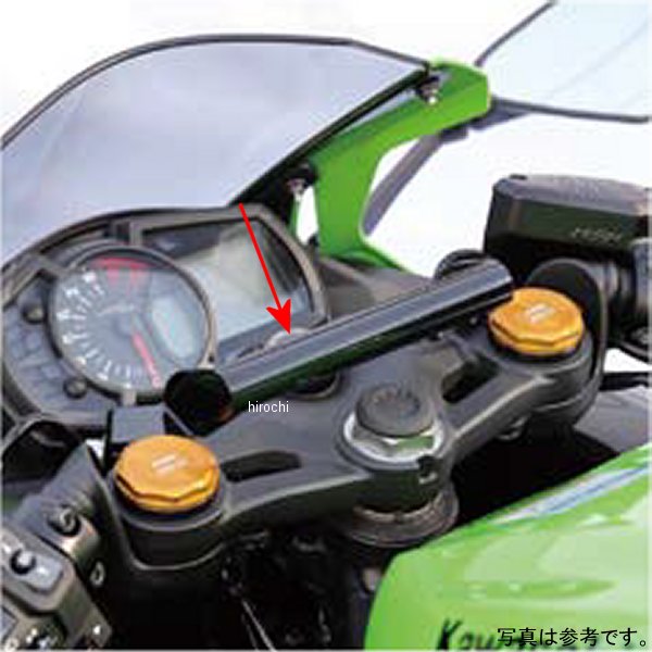 204‐0643 キジマ ハンドルマウントステー 20年以降 ニンジャ ZX-25R/SE 黒