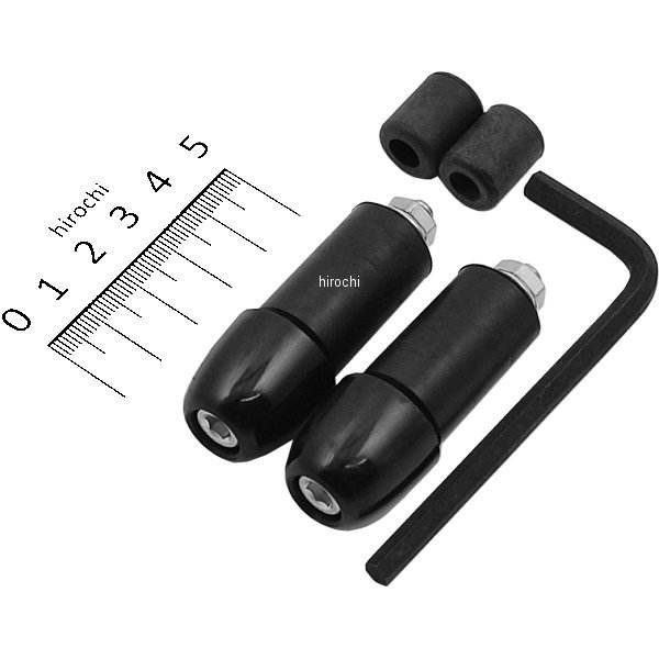 204-1316 キジマ バーエンド ナイロン 黒 2個セット