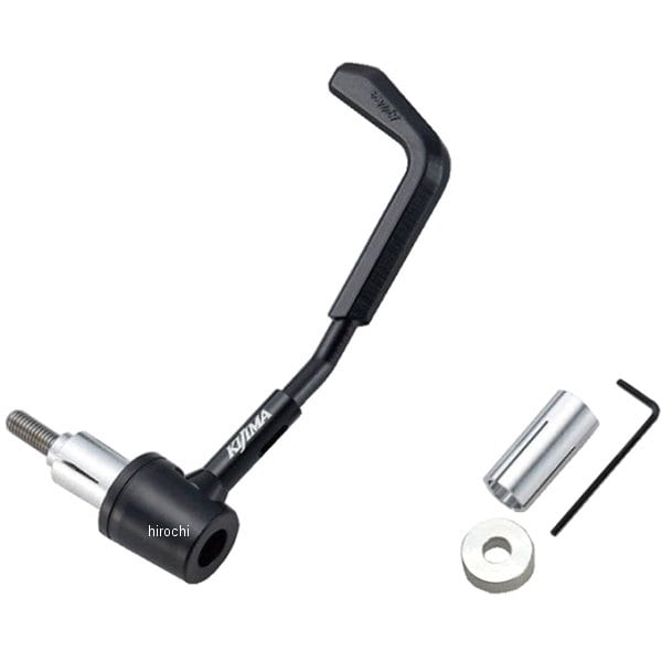 204-2159 キジマ レバーガード タイプR 右側 黒