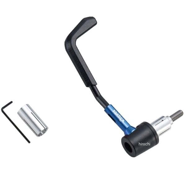 204-2165 キジマ レバーガード タイプR 左側 青