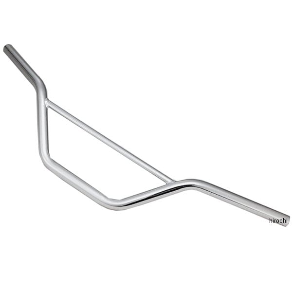 204-3395 キジマ ハンドルバー トラッカー バー付き 22.2φ スチールメッキ