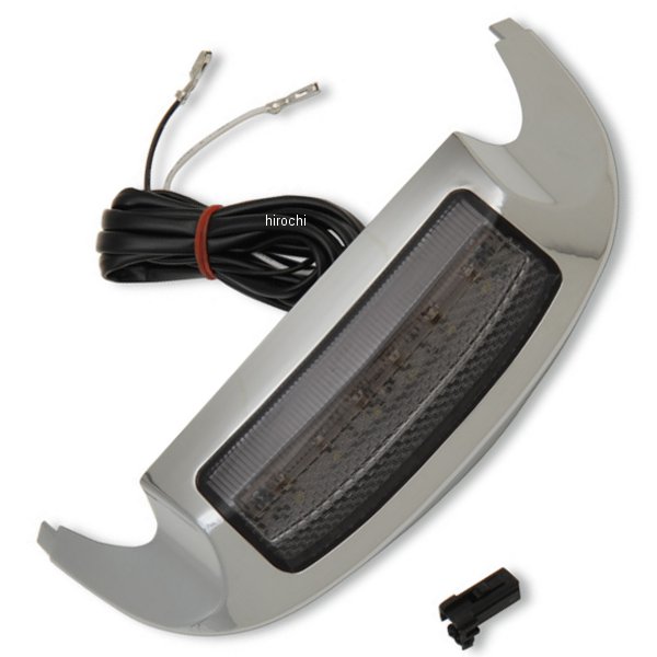 2040-1963 DRAG LED フロントフェンダーチップ 14年以降 FLT スモークレンズ