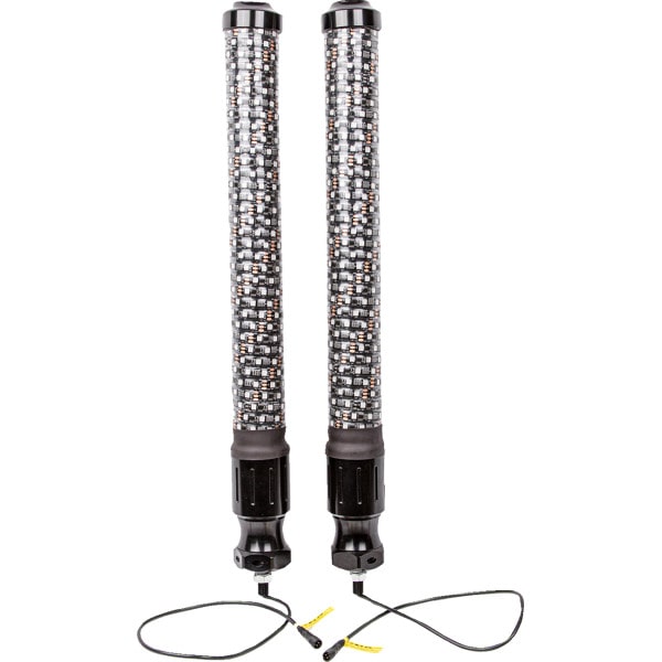 2040-3038 Whip It Light Rods Big Eddy's LED ホイップ ライト 2フィート 黒