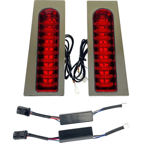 2040-3181 カスタム ダイナミクス Custom Dynamics LIGHT PROBEAM AUXILIARY FILLERZ RED/CHR RBT
