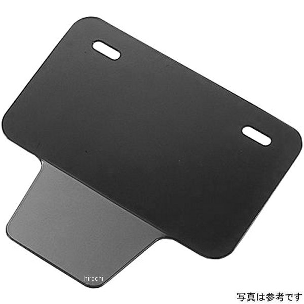 204047 ポッシュ POSH 角小型ナンバープレートホルダー リフレクター付き 50-125cc用 黒