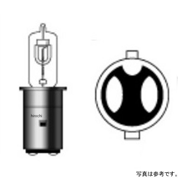 204GH M&H マツシマ H-4BS ハロゲンバルブ 12V45/45W S2/GH 204 S2ホワイトゴースト