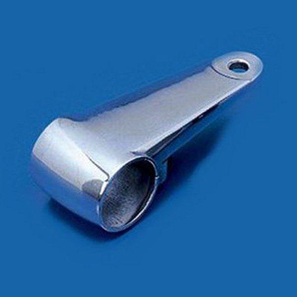 205-019C キジマ ヘッドライトステー アルミバフ/クラシック 35/37mm (2個入り)