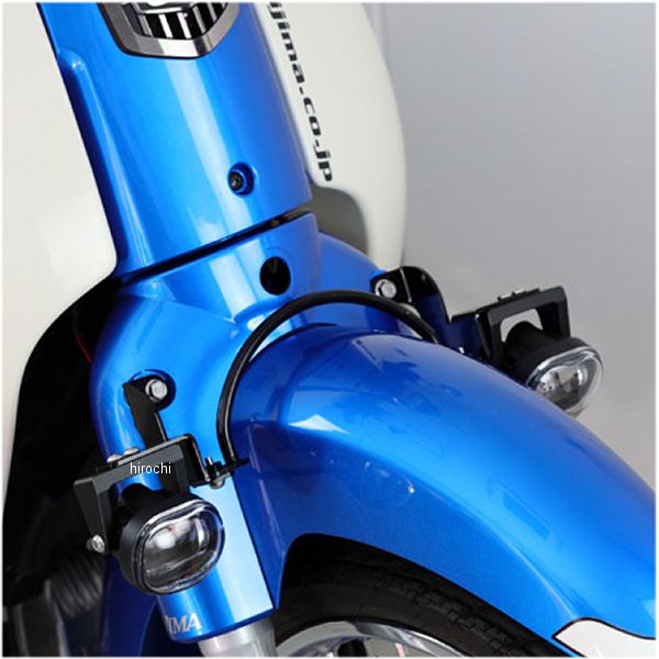 205-6155A キジマ フォグランプキット LED 18年以降 スーパーカブ110 黒