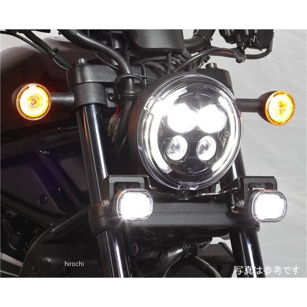 205-6160AY キジマ LEDフォグランプキット 21年以降 レブル1100 黄