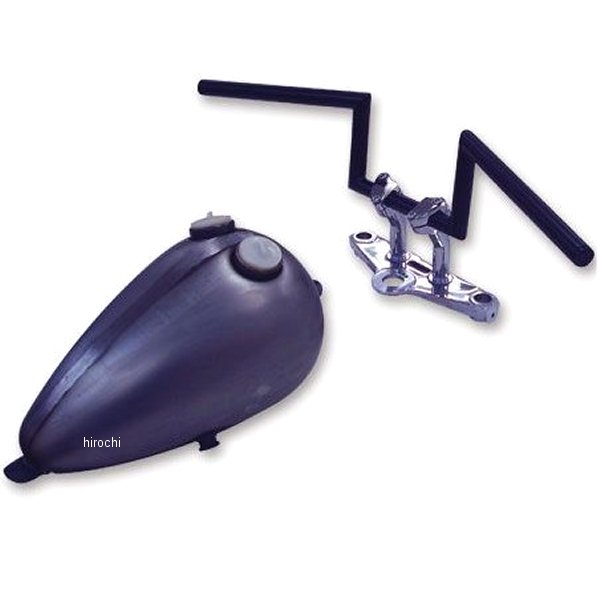 2050-0106 ガッツクローム Z BAR 6インチ ヘコミ有 黒