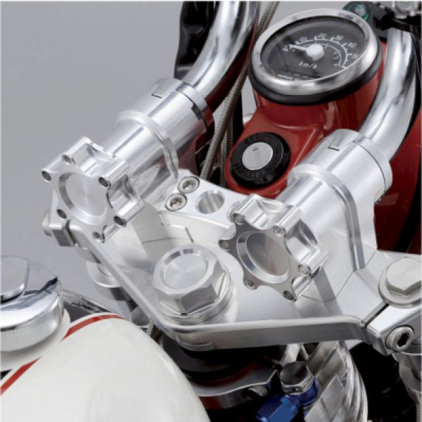 205035-03 シフトアップ ビレットハンドルノブ シルバー モンキー