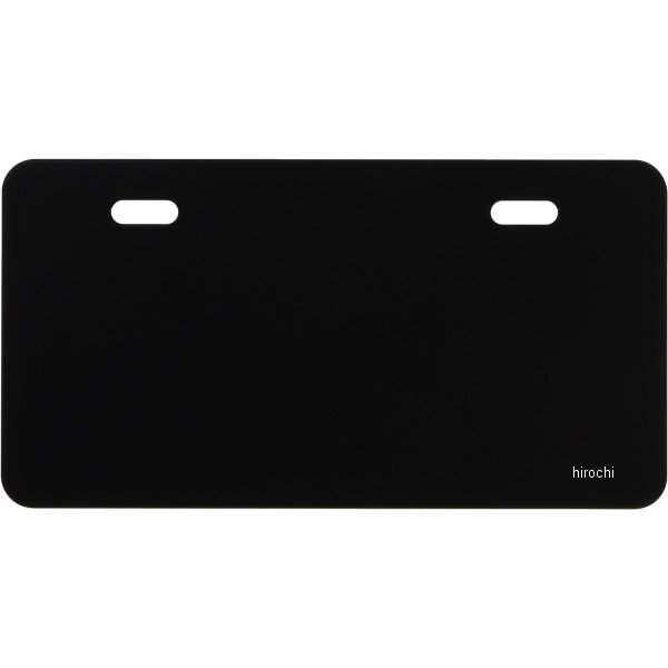 205042 ポッシュ POSH 角小型ナンバープレートホルダー タイプ2 原付/原付二種用 黒