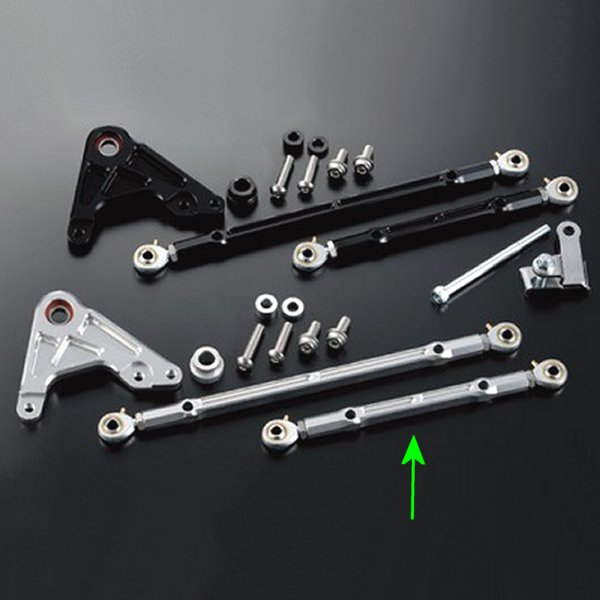 205198-03 シフトアップ リアフローティング ロッド シルバー 6cmロング モンキー