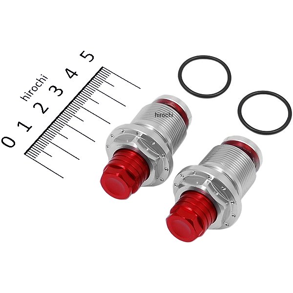 205265-02 シフトアップ シフトロードアジャスター 27mmフォーク用 レッド/シルバー モンキー