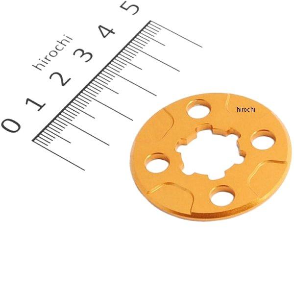 205701-04 シフトアップ アルミドライブ スプロケット ロックプレート ゴールド モンキー/XR50/100