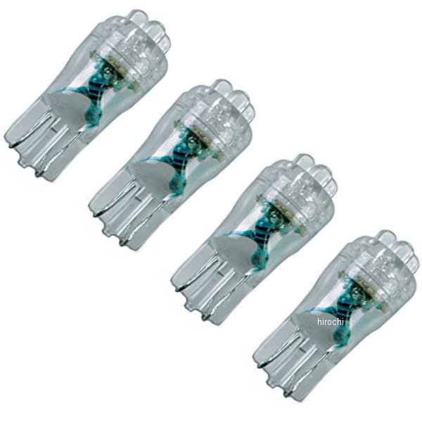 2060-0006 DRAG LEDバルブ ミニ ウェッジ アンバー (4個入り)