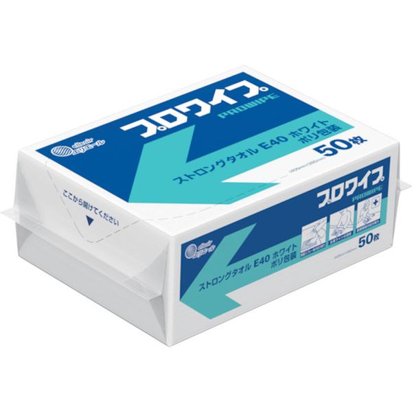 20823491 592-5460 (株)EBS エリエール プロワイプ ストロングタオルE40