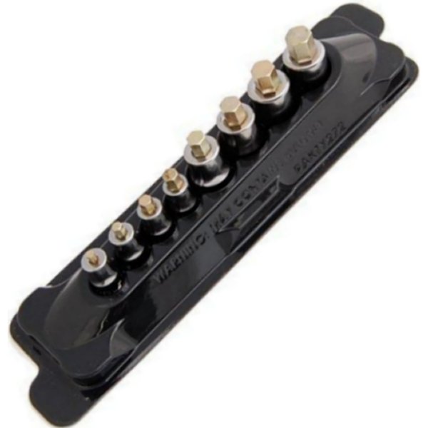 208EFTAMXSY スナップオン Snap-on 1/4インチ/3/8インチ ソケット ヘキサ スタビ ミリサイズ 8点セット