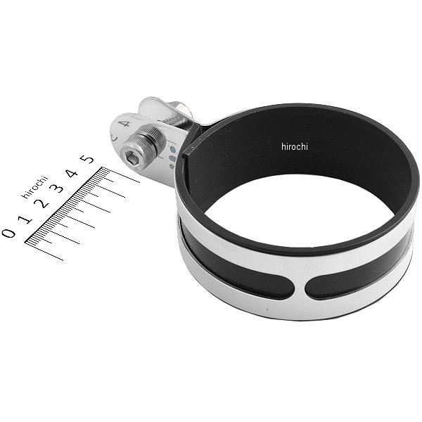 209-269 キジマ ステンレスマフラーバンド パンチャータイプ 80mm