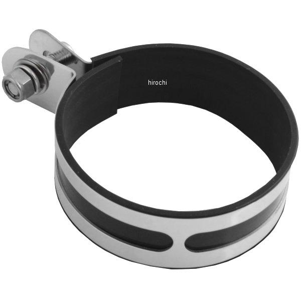 209-270 キジマ ステンレスマフラーバンド パンチャータイプ 90mm