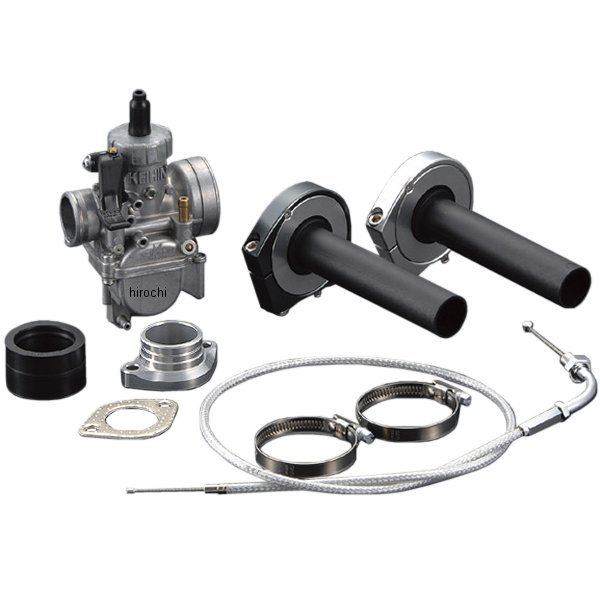 209222-29 シフトアップ ハイスロットルキャブレターキット NSF100 ケイヒン PE22 ガンメタ