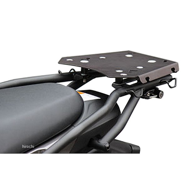 210-267 キジマ ボックスベースキャリア VERSYS-X 250、VERSYS-X 250 TOURER ガンメタリックアルマイト アルミ