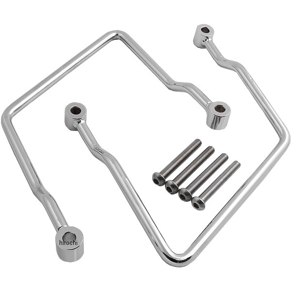 210-456 キジマ サドルバック サポート メッキ 左右セット ヤマハ ドラッグスター400STD