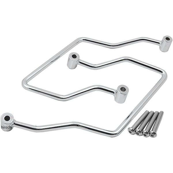 210-470 キジマ サドルバッグ サポート メッキ 左右セット カワサキ エリミネーター250V