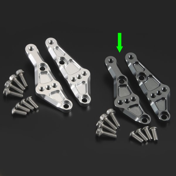 210072-09 シフトアップ ステップアッププレート TYPE2 ガンメタ NSF100