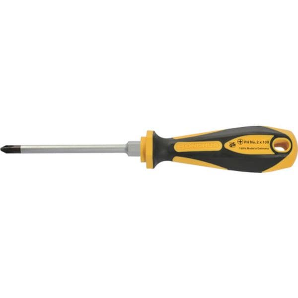 2102 857-1212 コンフォートグリップドライバー 六角ボルスター付き 刃先＋3×軸長150mm