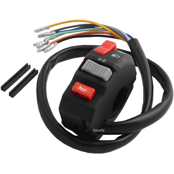 2106-0343 46-68734 エムゴ EMGO スイッチハウジング 汎用 22mm ハンドル用 左