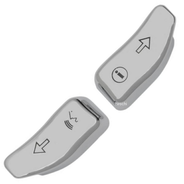 2106-0361 DRAG 延長スイッチキャップ キット 14年以降 FLH クローム