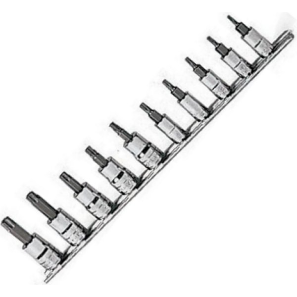 210EFTXRY スナップオン Snap-on 1/4インチ/3/8インチ ソケット トルクス テーパー 10点セット