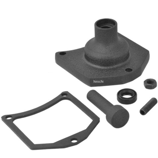 2110-0997 DRAG ソレノイドエンドカバー/スターターボタン 1.5kW/1.8kW 黒(つや消し)