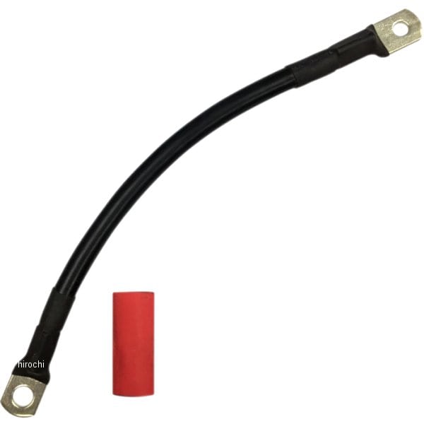 2113-0650 DRAG バッテリーケーブル 黒 9インチ(229mm)
