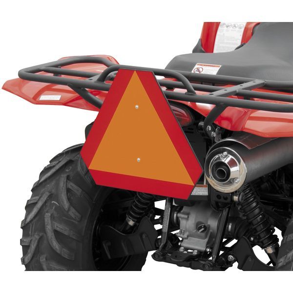 211908 クワッドボス QUADBOSS ATV 安全エンブレム オレンジ